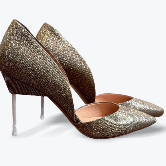 Kurt Geiger London Glitter‎ Pointed Toe DOrsay Heels Size 36/ 5.5 USHolidays